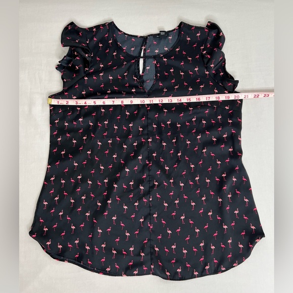 I LOVE RONSON Women’s Top Black/pink Size L - Picture 6 of 9